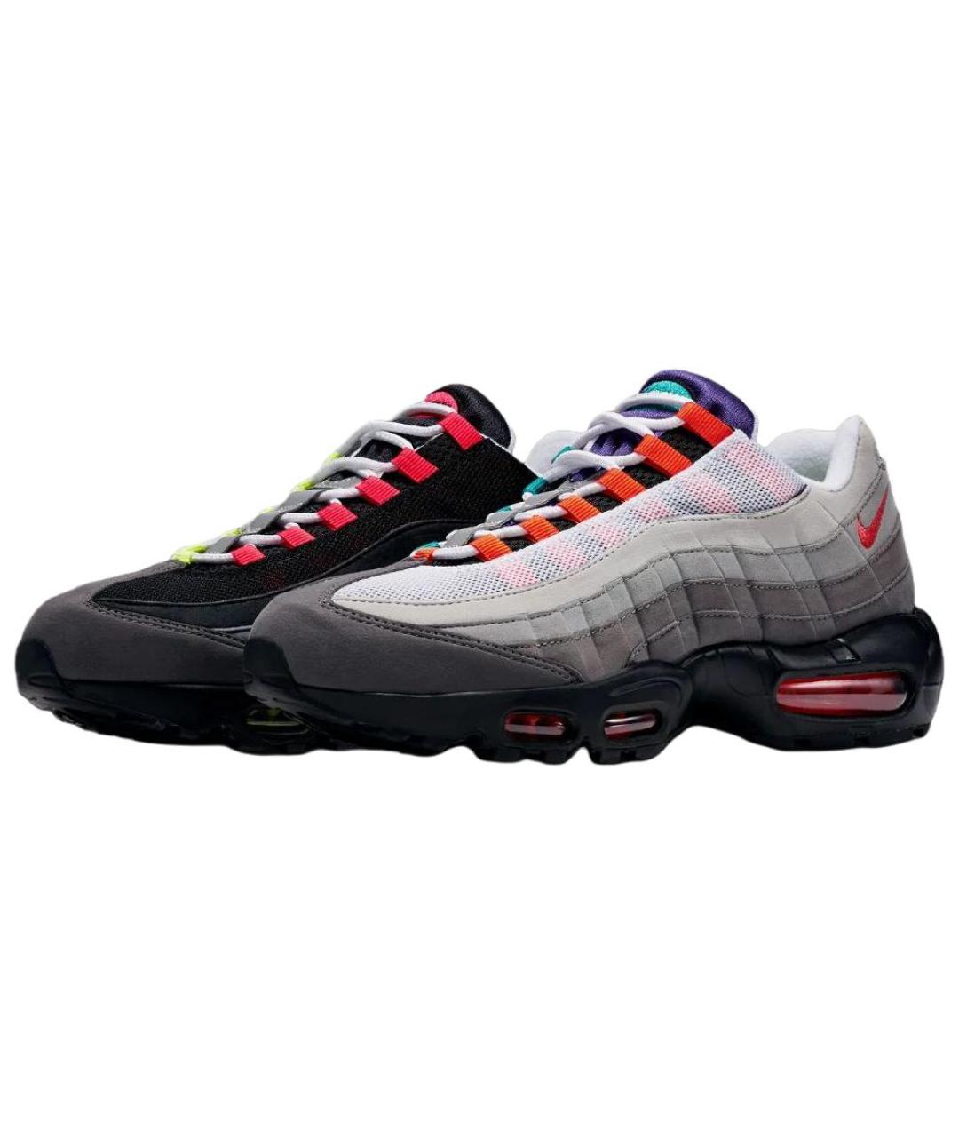 NIKE Черные низкие кроссовки / кеды, фото 2