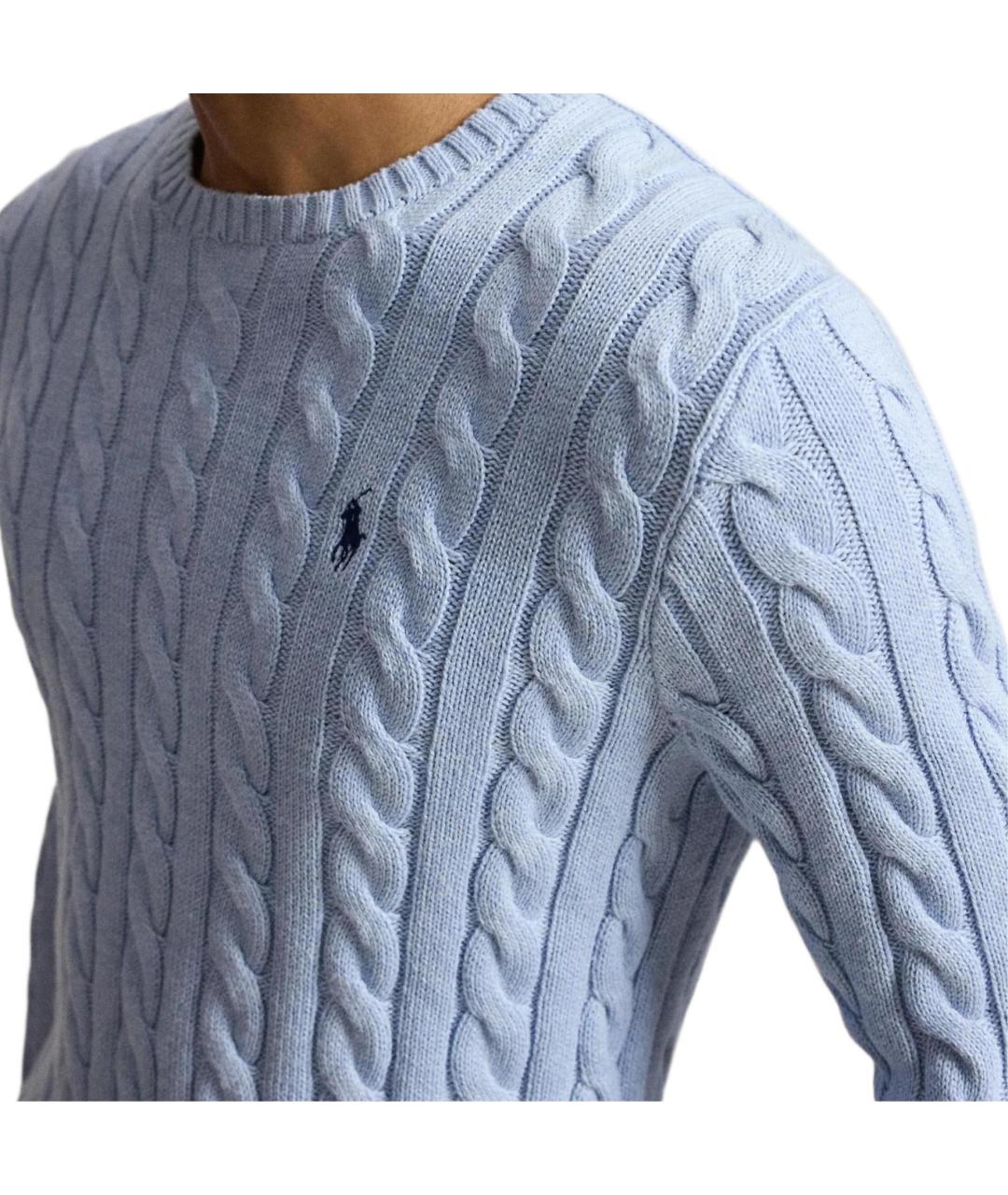 POLO RALPH LAUREN Голубой джемпер / свитер, фото 5