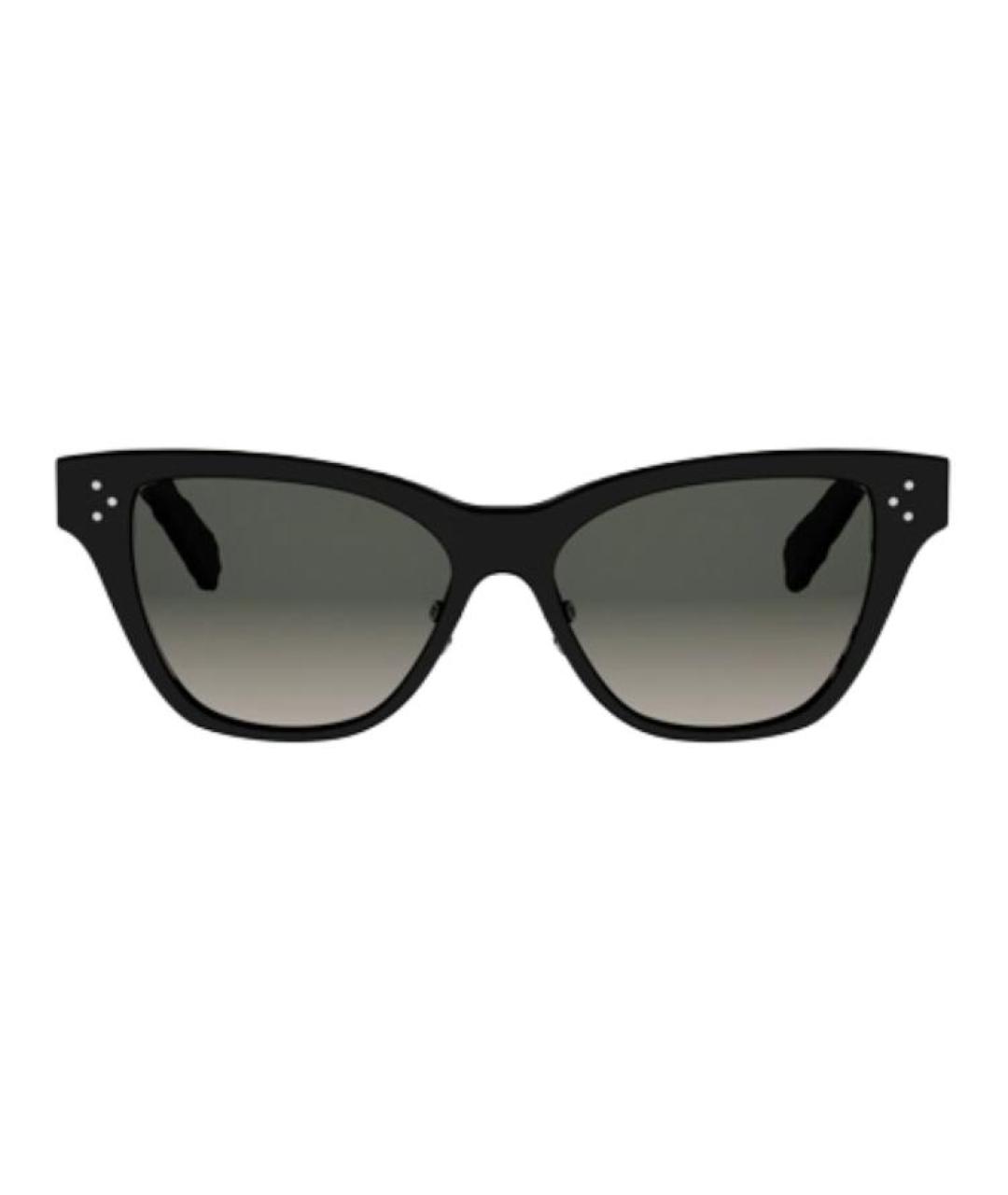 CELINE Черные пластиковые солнцезащитные очки, фото 2