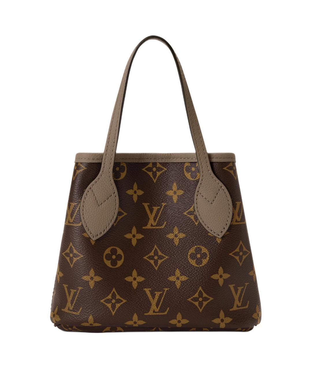LOUIS VUITTON Коричневая сумка через плечо из канвы, фото 4