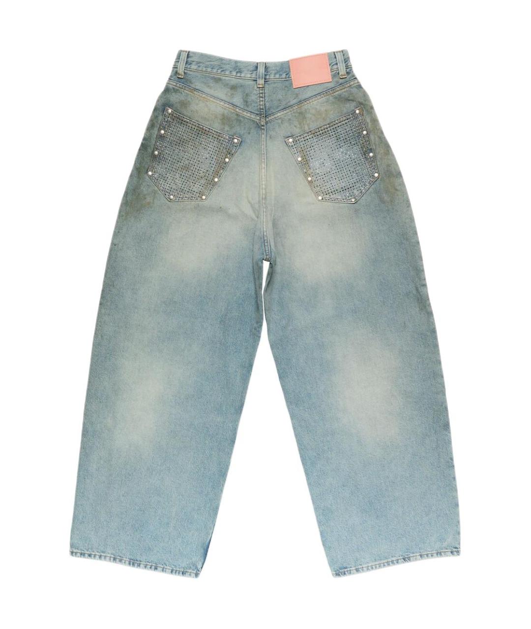 ACNE STUDIOS Синие прямые джинсы, фото 2