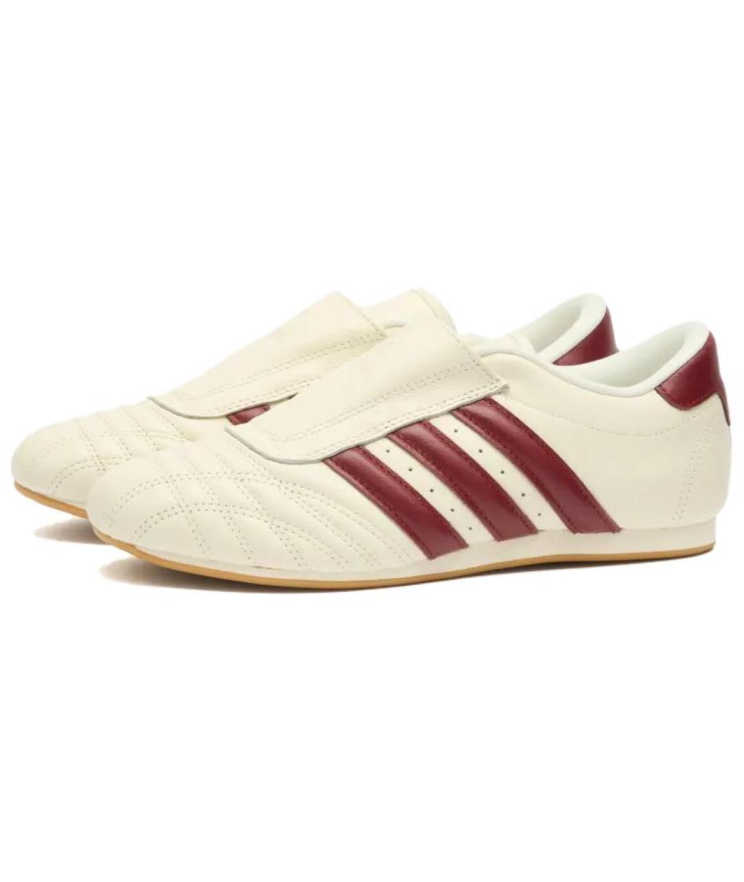 ADIDAS Бежевые кожаные кроссовки, фото 2