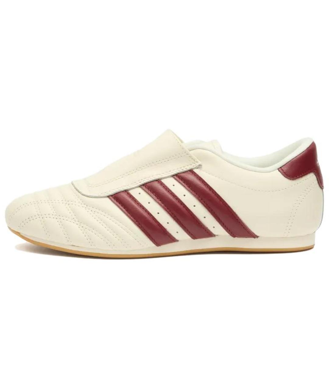 ADIDAS Бежевые кожаные кроссовки, фото 5