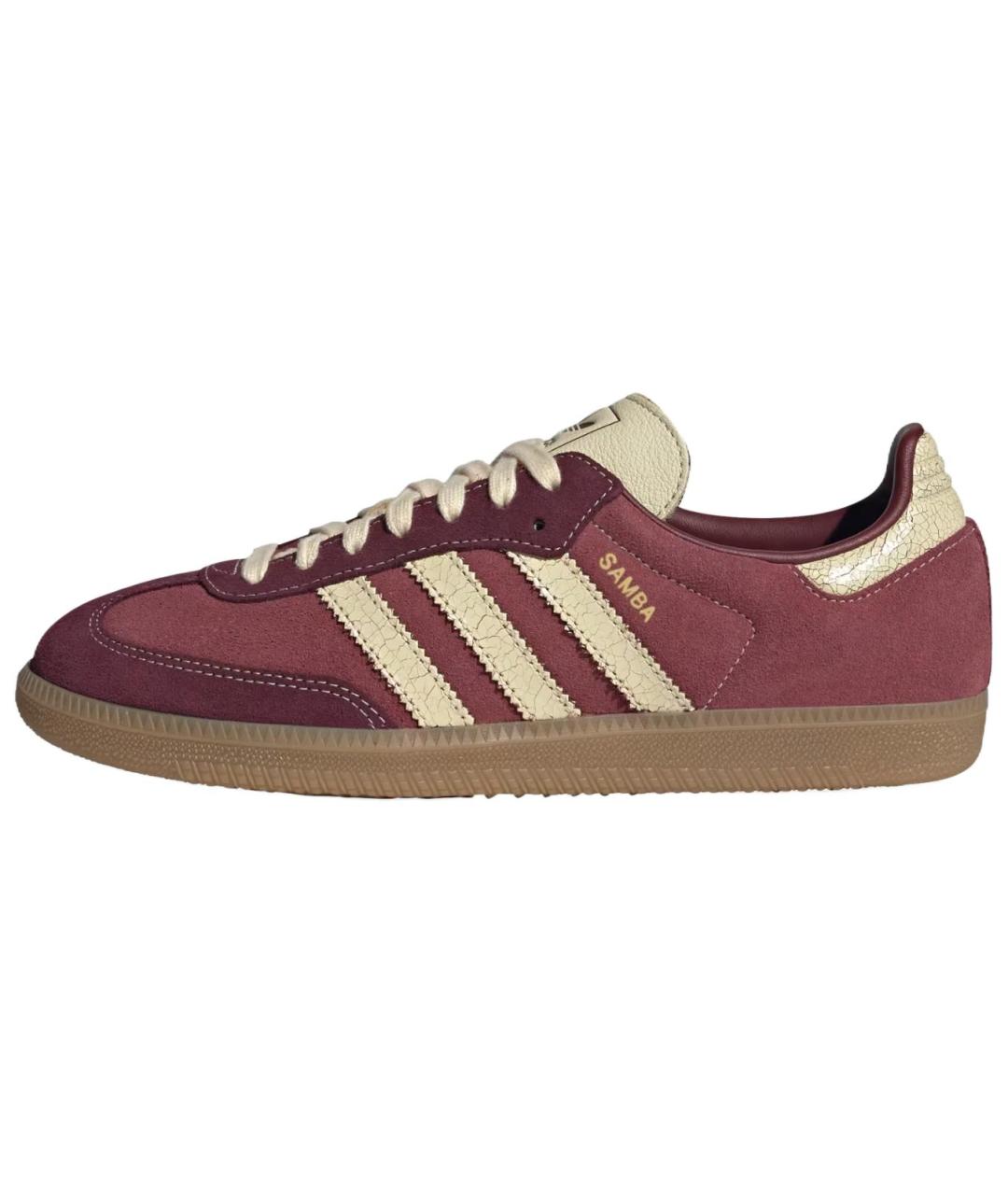 ADIDAS Красные низкие кроссовки / кеды, фото 2