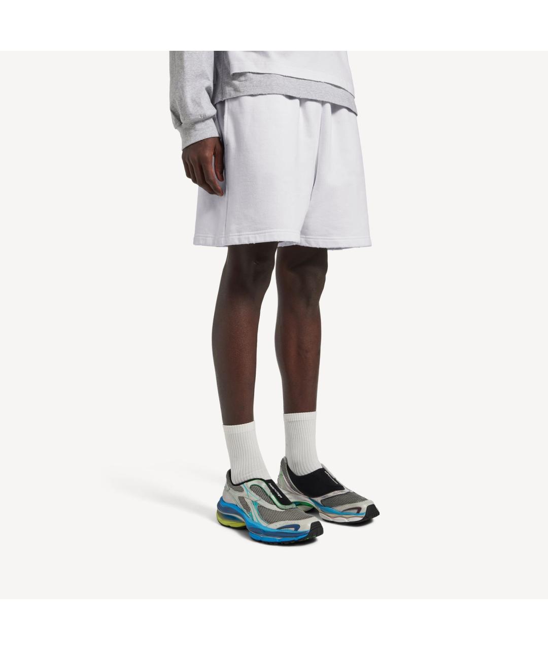 BALENCIAGA Белые хлопковые шорты, фото 3