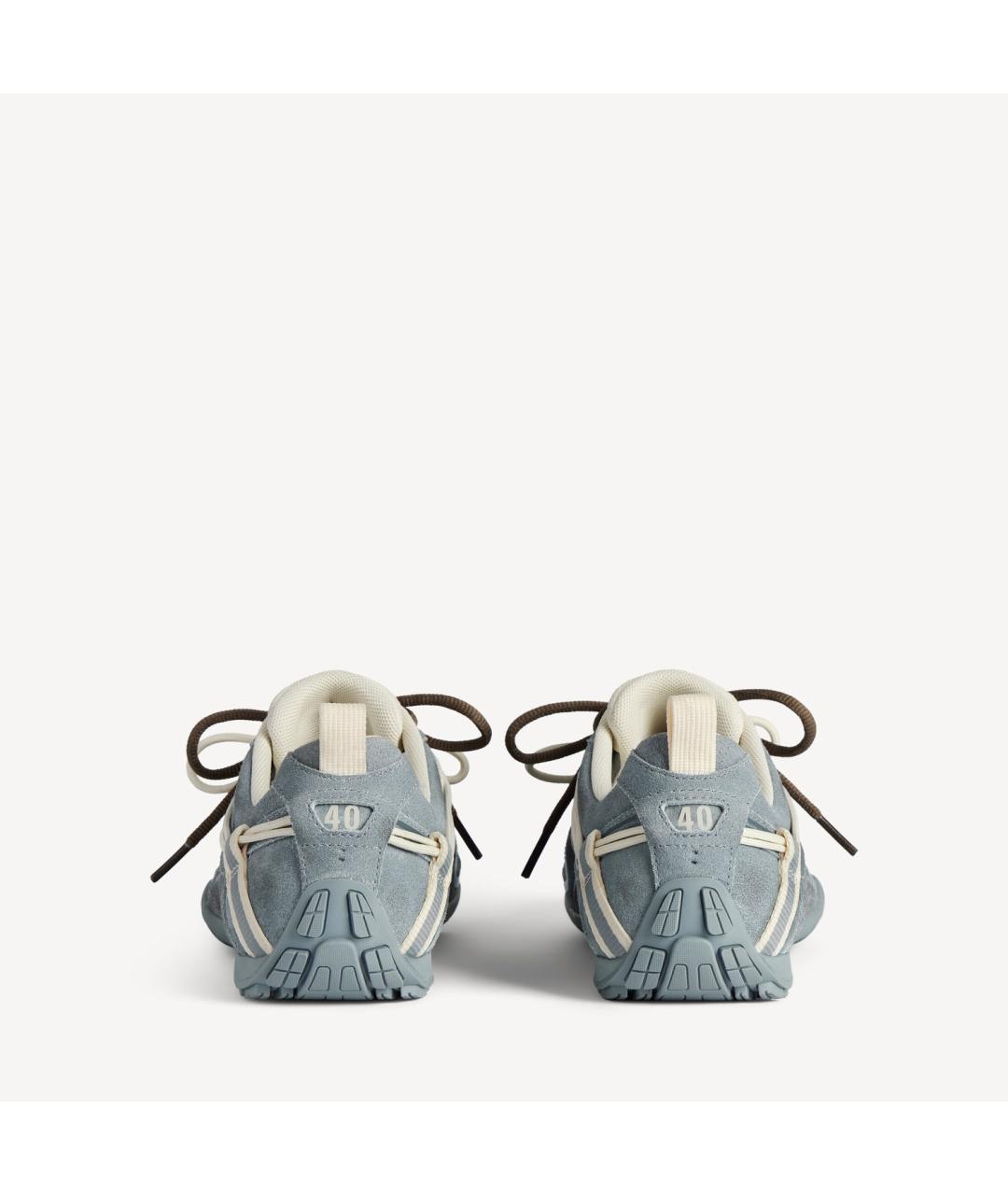 BALENCIAGA Серые кроссовки, фото 2