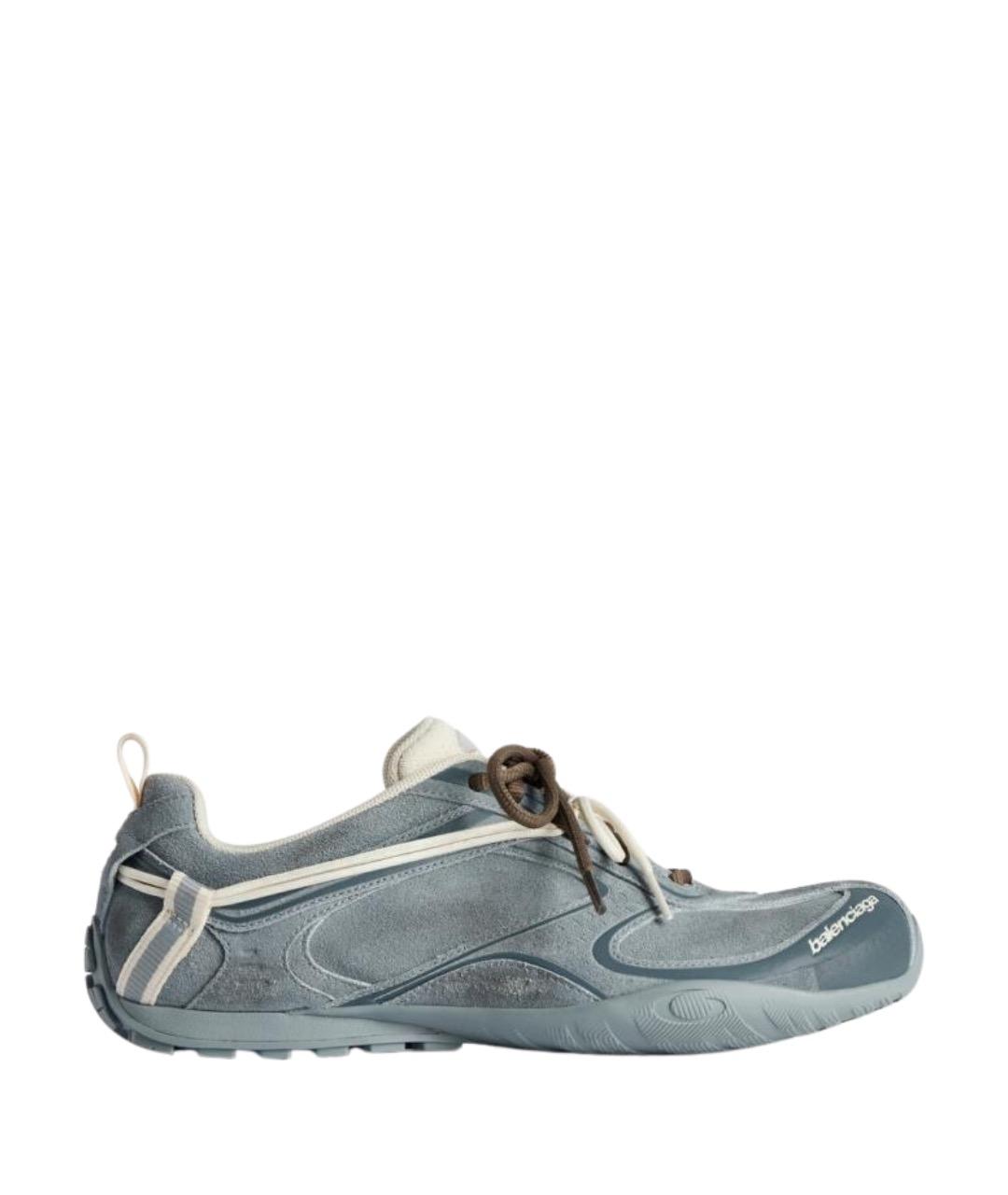 BALENCIAGA Серые кроссовки, фото 1