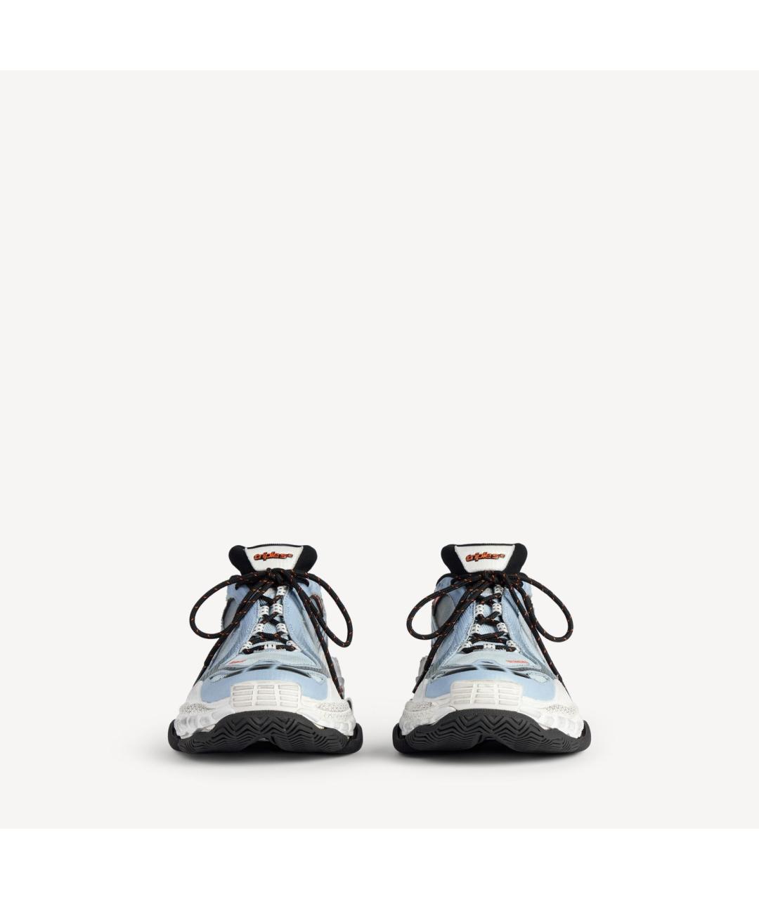 BALENCIAGA Синие низкие кроссовки / кеды, фото 2