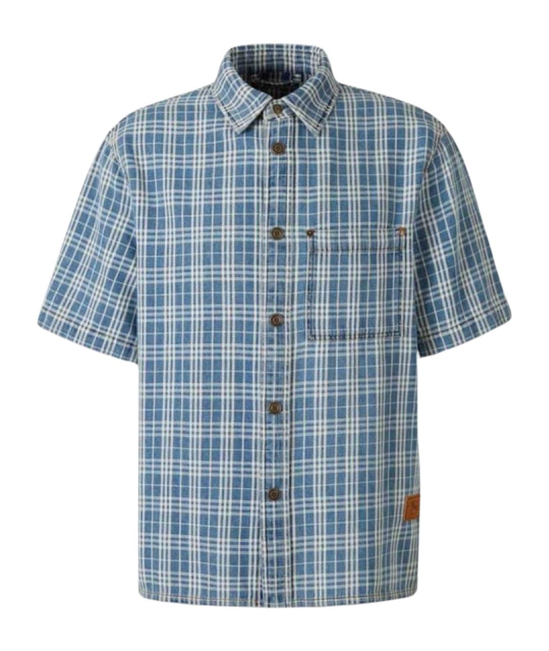 BURBERRY Мульти хлопковая кэжуал рубашка, фото 1