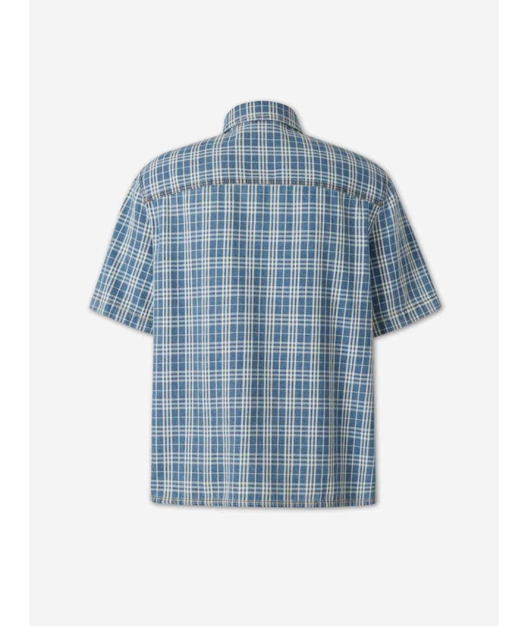 BURBERRY Мульти хлопковая кэжуал рубашка, фото 2