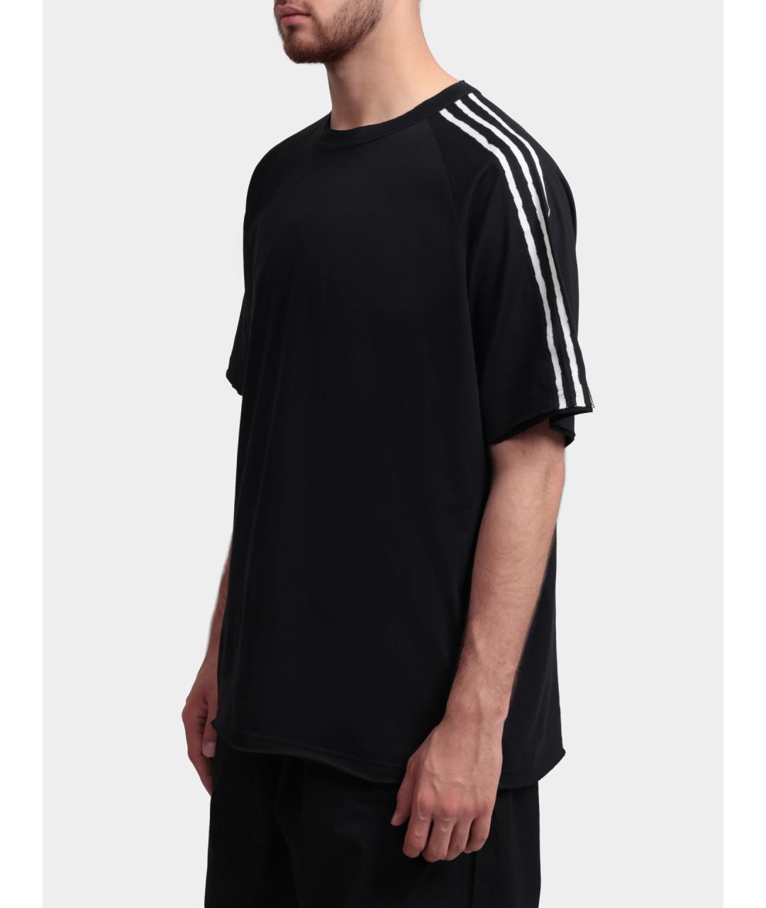 Y-3 Черная футболка, фото 3
