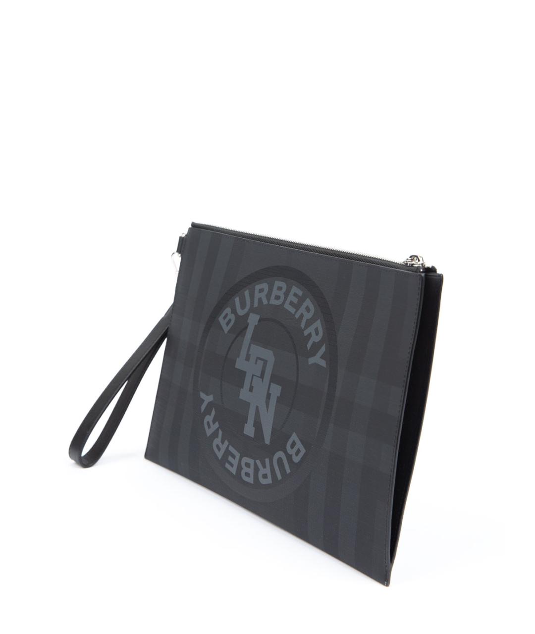 BURBERRY Серая барсетка, фото 2