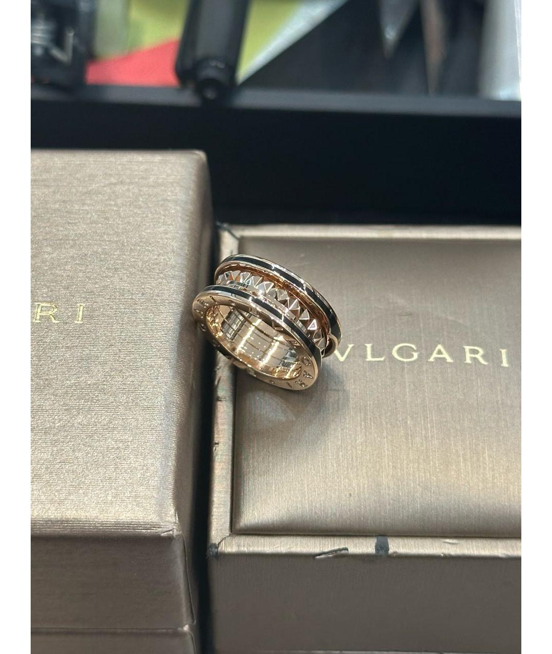 BVLGARI Золотое кольцо из розового золота, фото 5