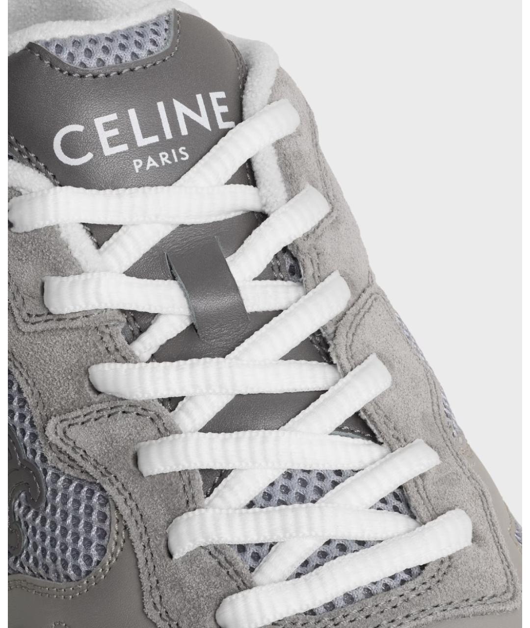 CELINE Серые кроссовки, фото 5