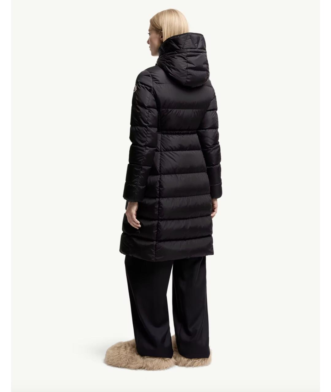 MONCLER Темно-синий пуховик, фото 5