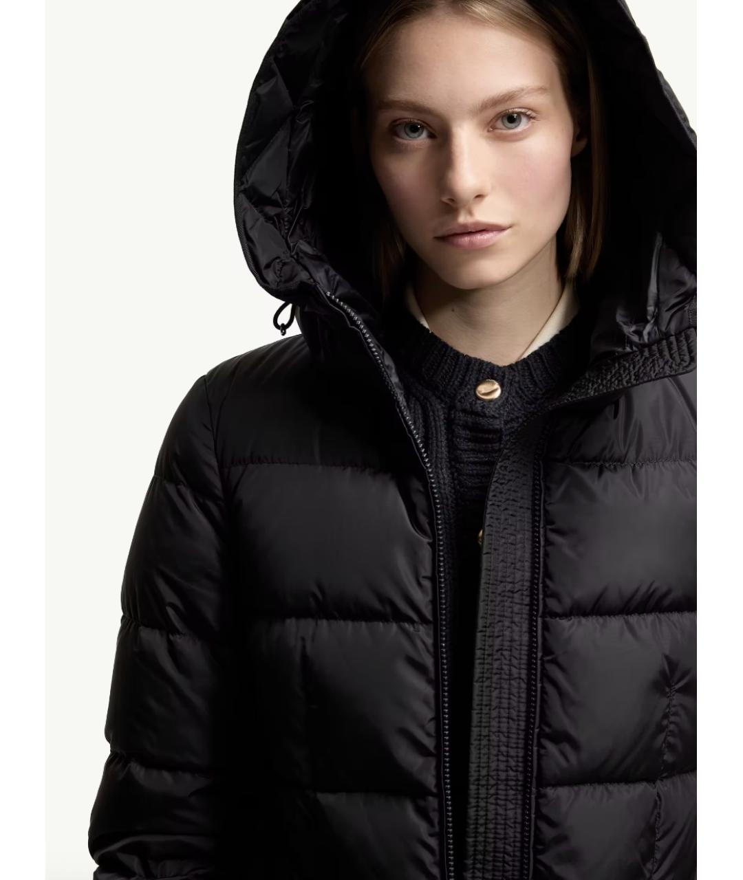 MONCLER Темно-синий пуховик, фото 6