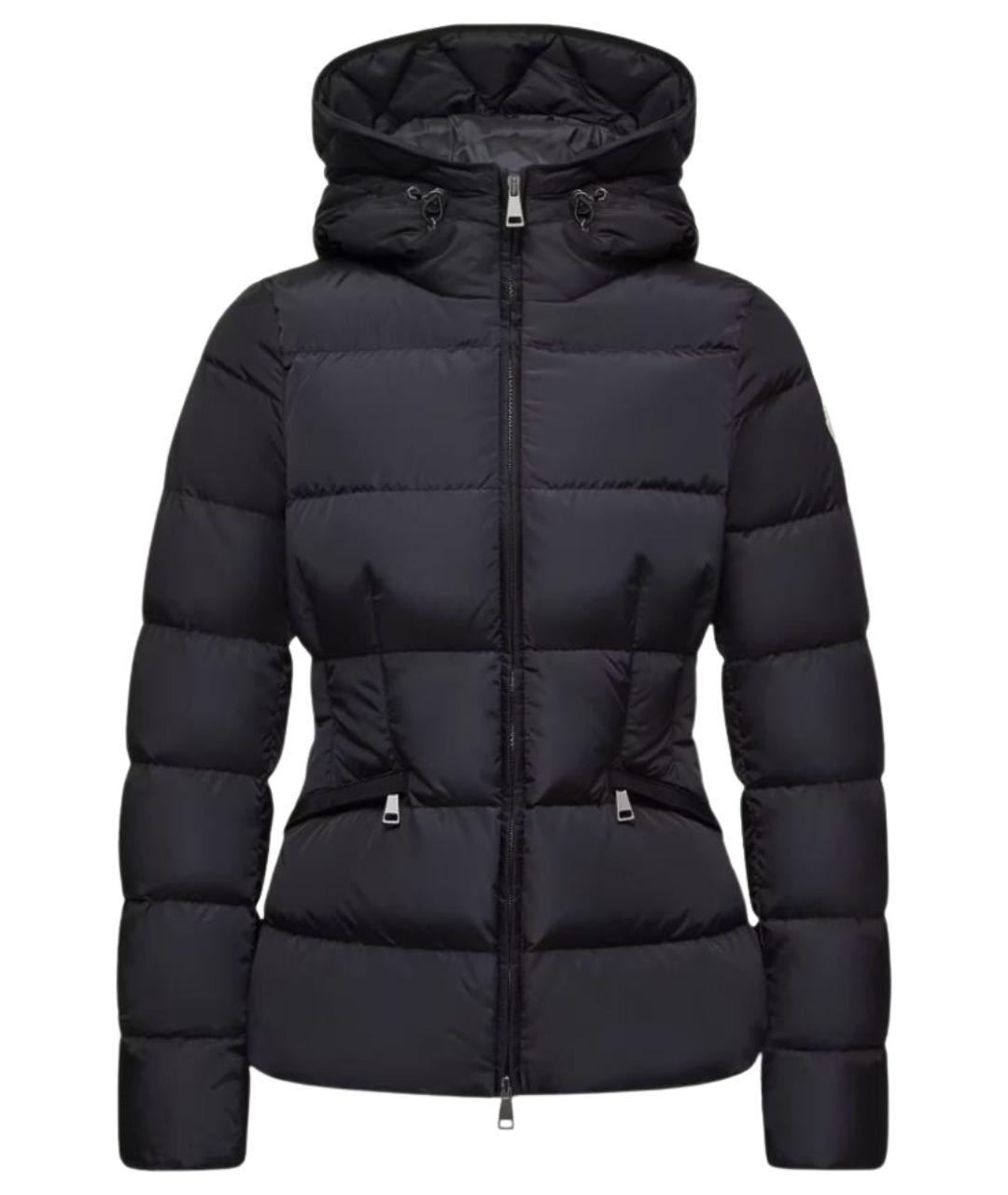 MONCLER Темно-синий пуховик, фото 1