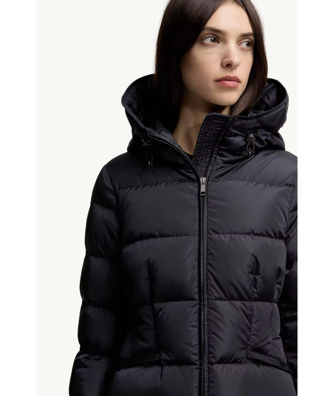 MONCLER Темно-синий пуховик, фото 5