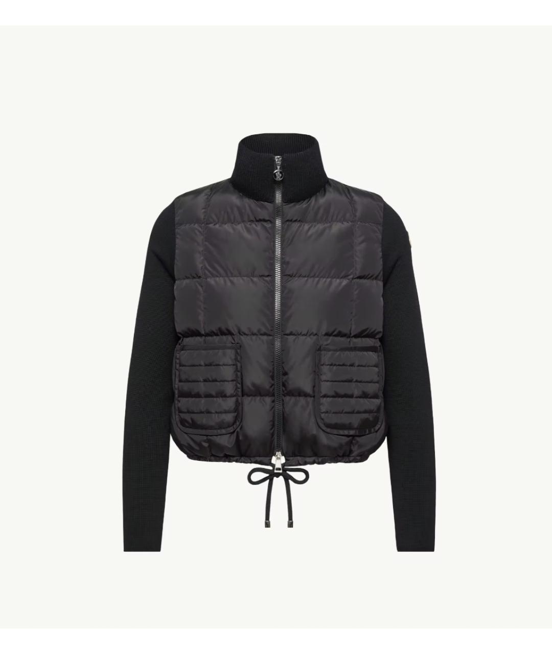 MONCLER Черный кардиган, фото 6