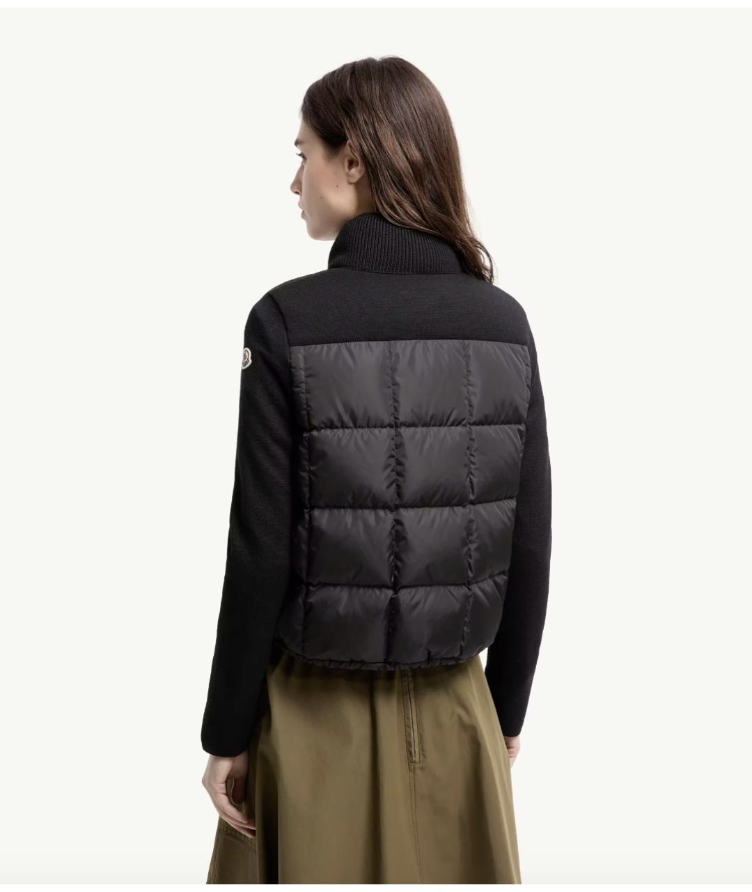 MONCLER Черный кардиган, фото 5