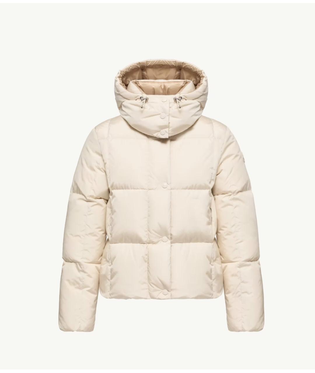 MONCLER Белый пуховик, фото 6