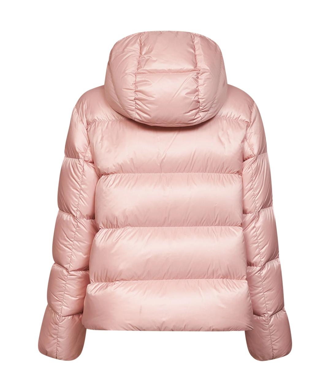 MONCLER Розовый пуховик, фото 2