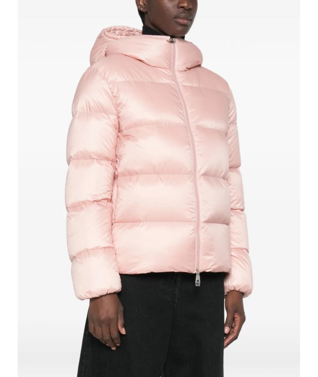 MONCLER Розовый пуховик, фото 5