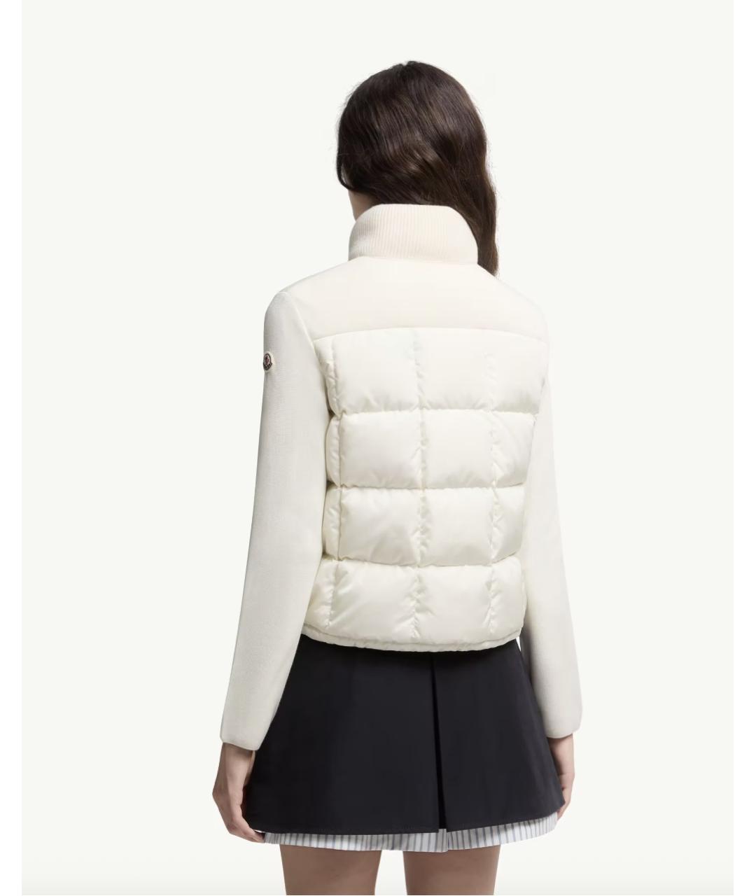 MONCLER Белый кардиган, фото 5