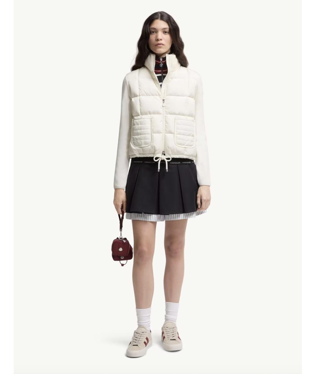 MONCLER Белый кардиган, фото 2