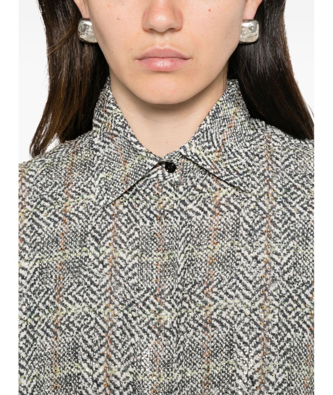 ERMANNO SCERVINO Мульти вискозная рубашка, фото 2