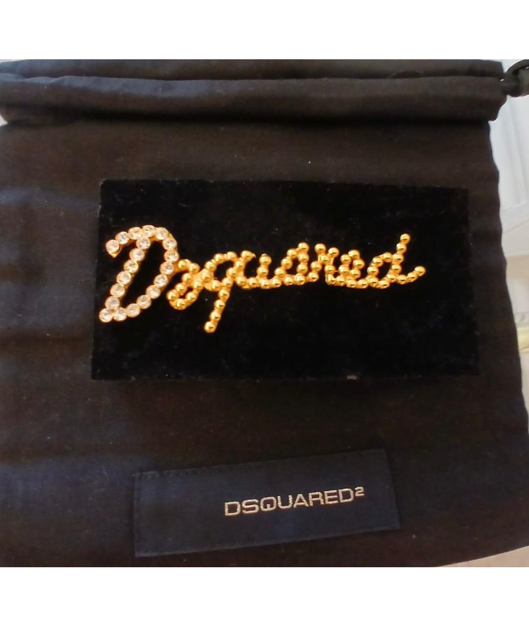 DSQUARED2 Золотая металлическая булавка / брошь, фото 4
