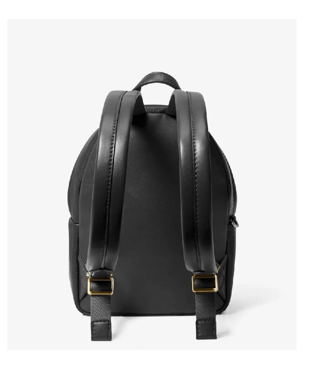 MICHAEL KORS Черный кожаный рюкзак, фото 3