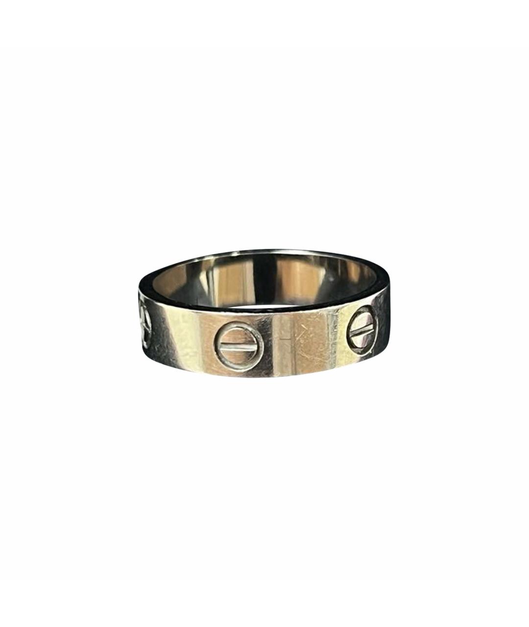 CARTIER Серебряное кольцо из белого золота, фото 1