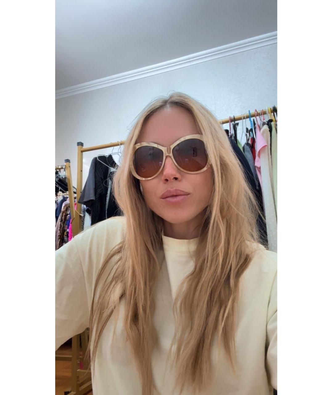 BLUMARINE Мульти пластиковые солнцезащитные очки, фото 4