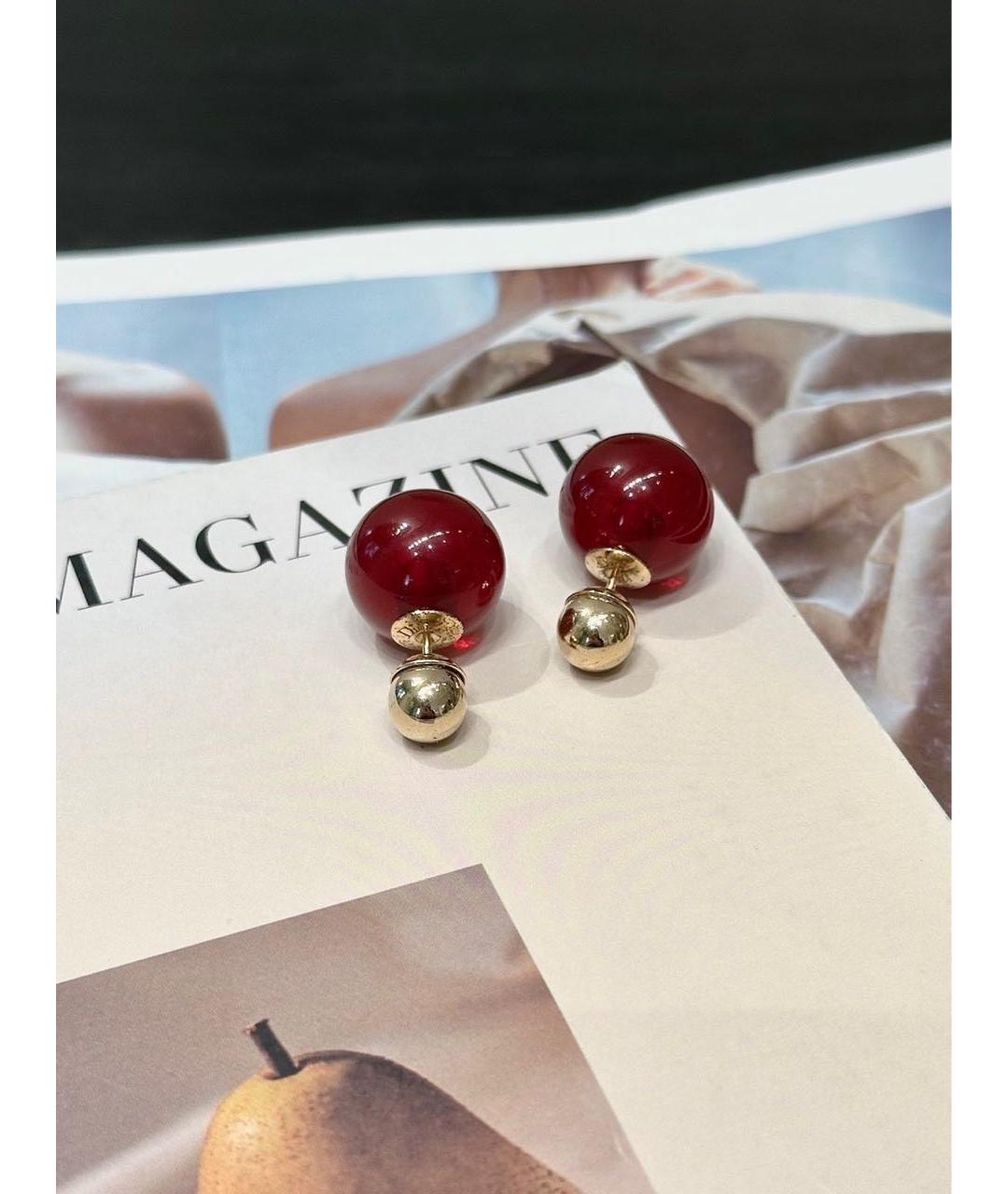 CHRISTIAN DIOR Золотые серьги, фото 2