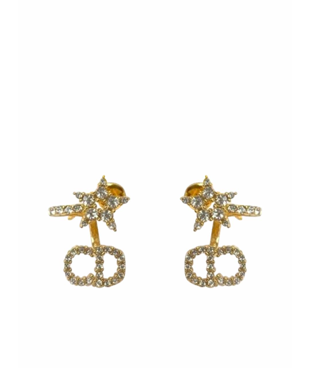 CHRISTIAN DIOR Золотые серьги из розового золота, фото 1