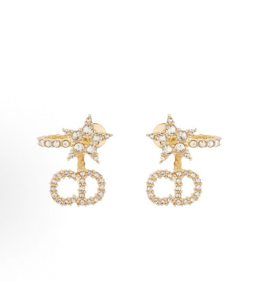CHRISTIAN DIOR Золотые серьги из розового золота, фото 4