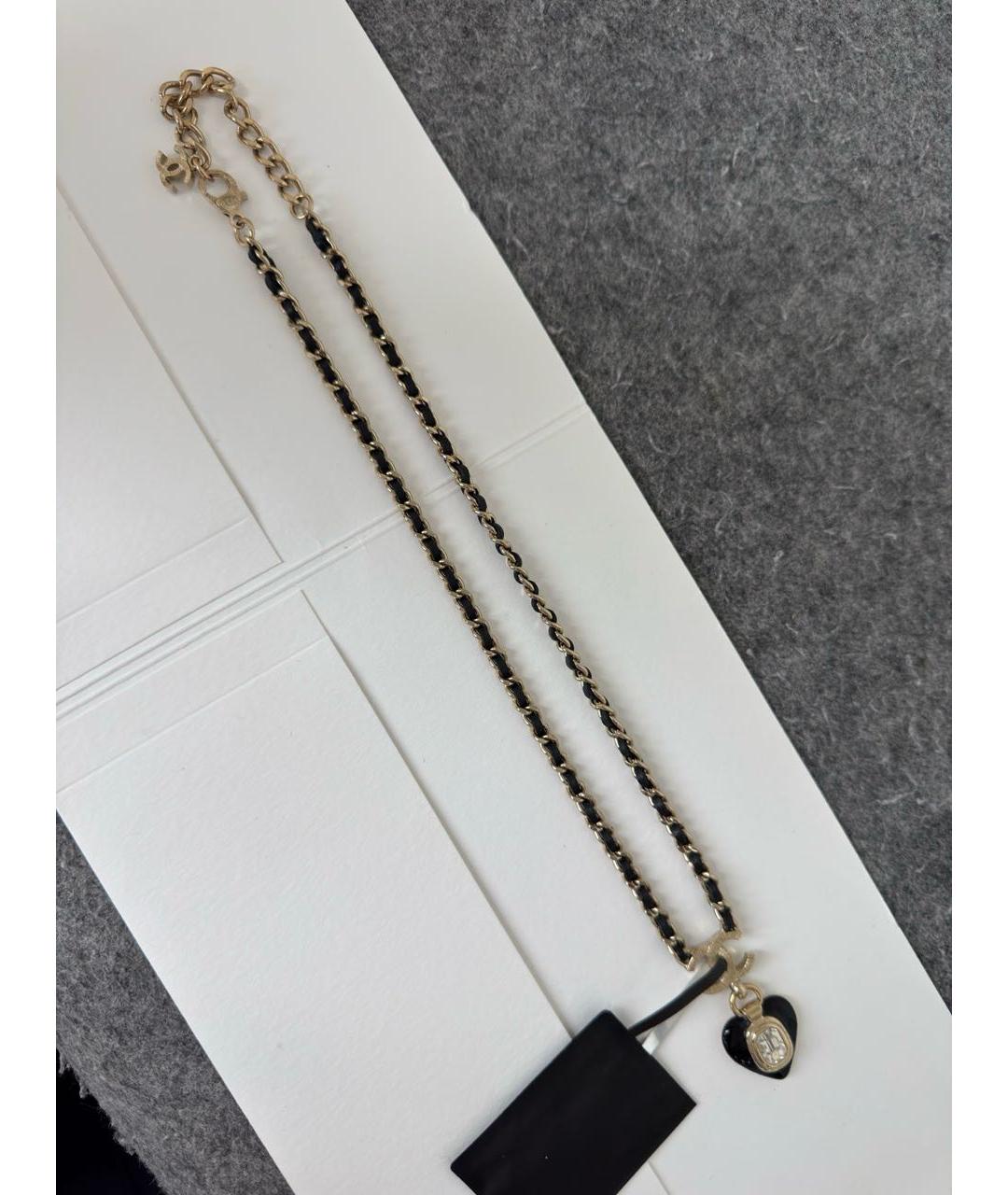 CHANEL Золотое колье, фото 4