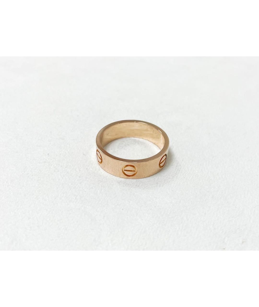 CARTIER Золотое кольцо из розового золота, фото 4