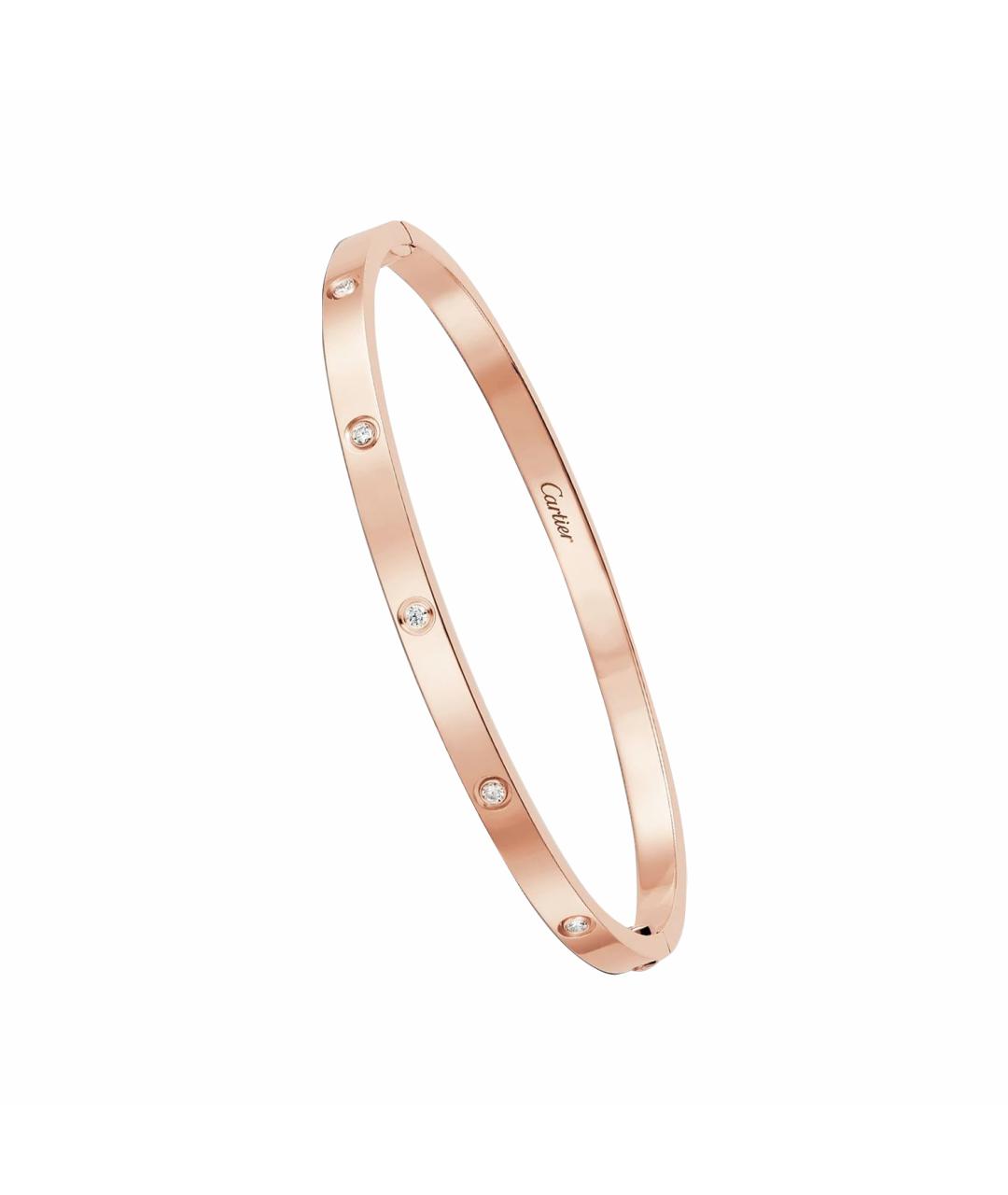 CARTIER Золотой браслет из розового золота, фото 1