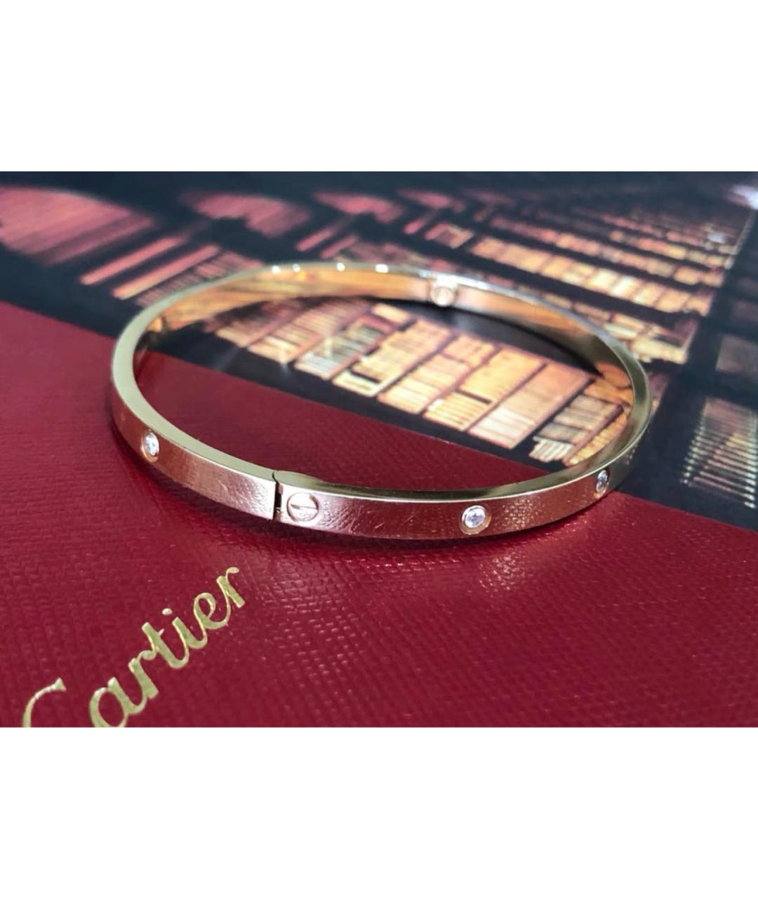 CARTIER Золотой браслет из розового золота, фото 5