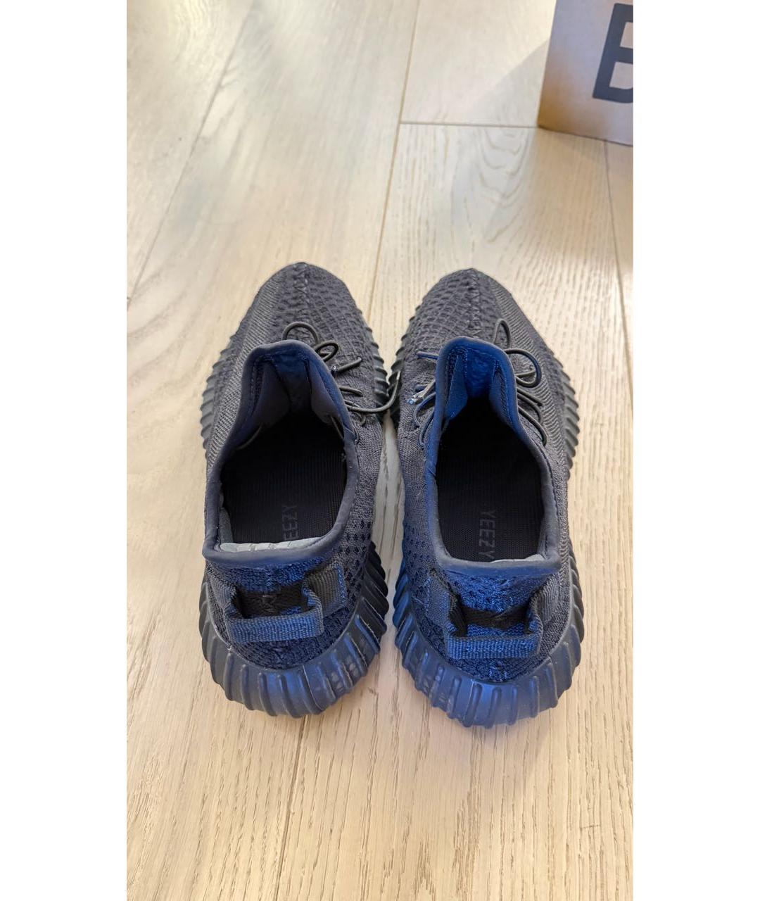 ADIDAS YEEZY Черные текстильные кроссовки, фото 3