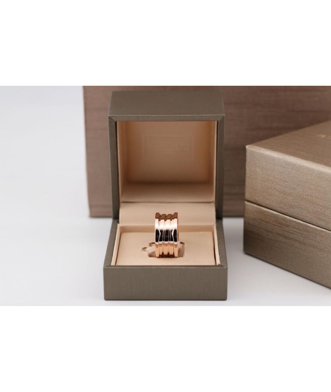 BVLGARI Золотое кольцо из розового золота, фото 5