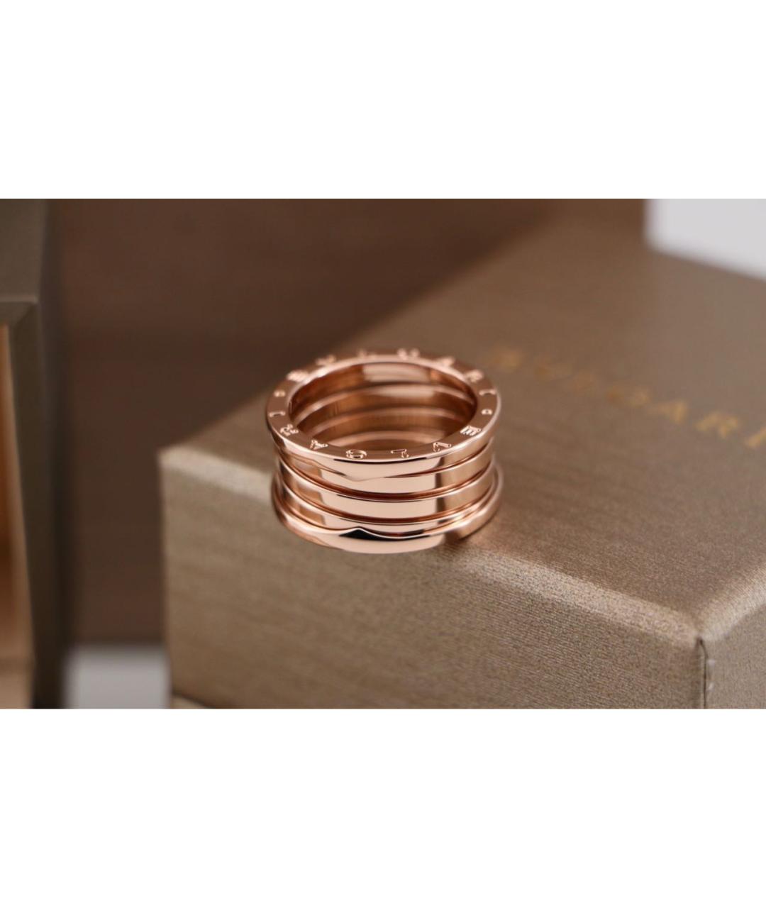 BVLGARI Золотое кольцо из розового золота, фото 3