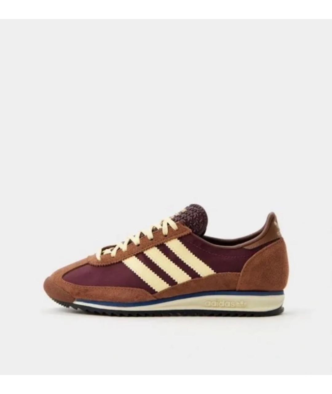 ADIDAS Коричневые замшевые кроссовки, фото 8
