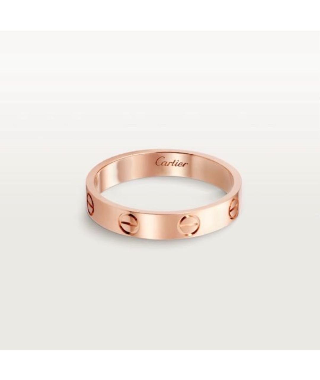 CARTIER Золотое кольцо из розового золота, фото 2