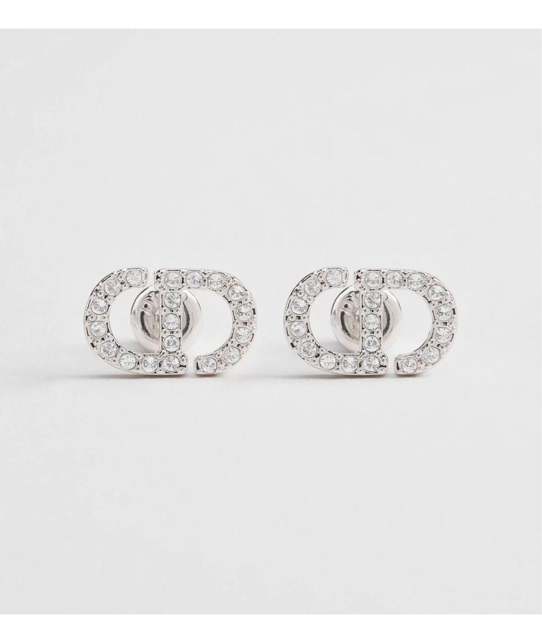CHRISTIAN DIOR Серебряные металлические серьги, фото 4