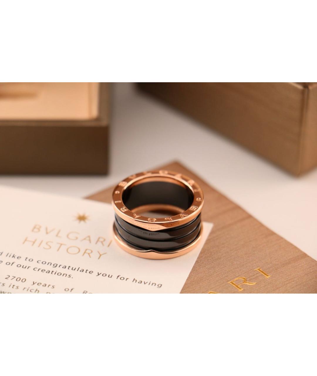 BVLGARI Золотое кольцо из розового золота, фото 4
