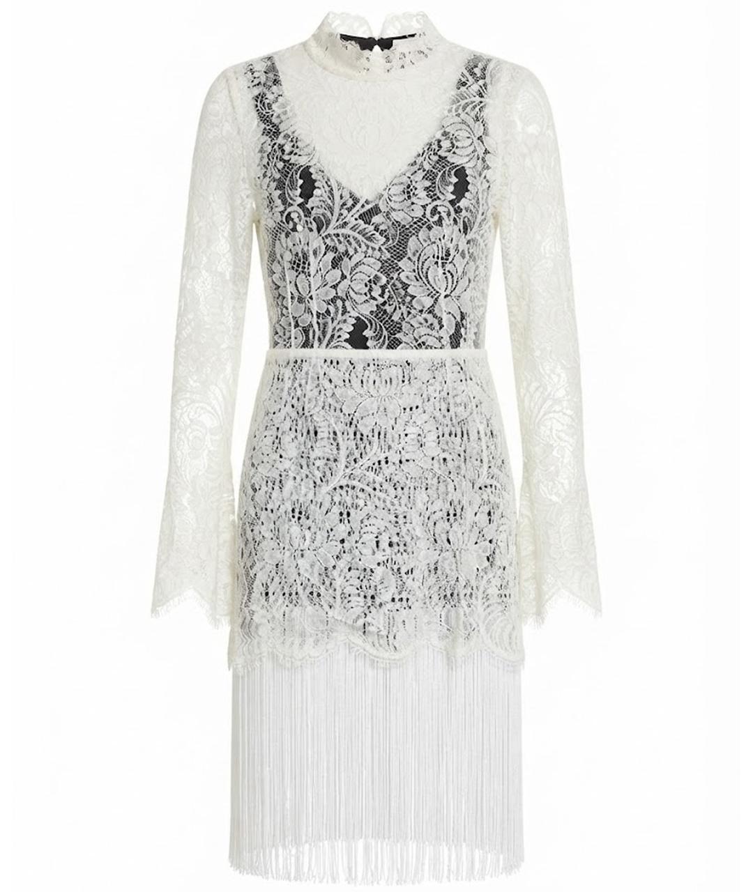 DOLCE&GABBANA Белое вискозное вечернее платье, фото 1