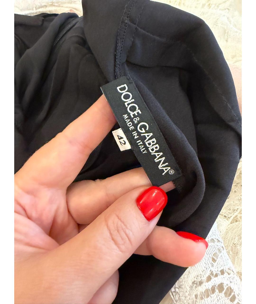 DOLCE&GABBANA Белое вискозное вечернее платье, фото 4
